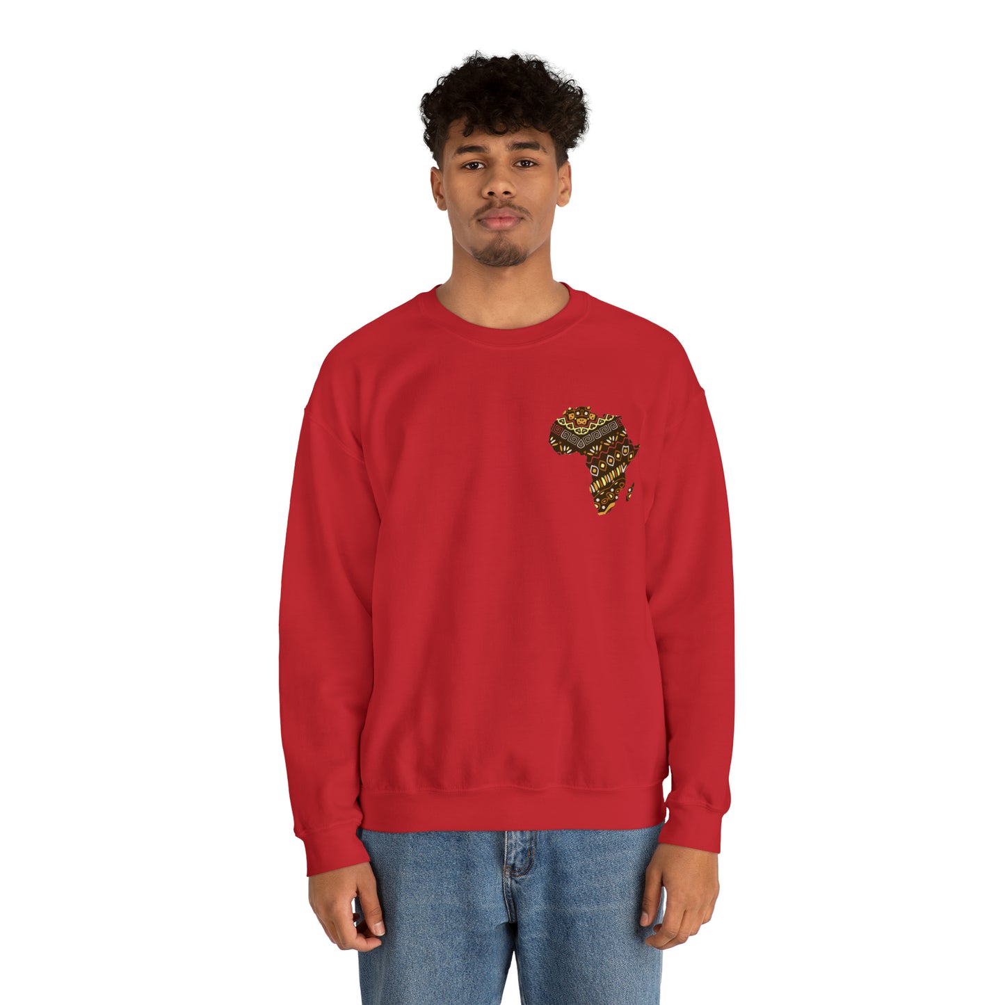 Sahara African Map Crest Unisex Sweatshirt