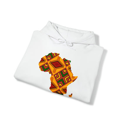 Sahara African Print Map Unisex Hoodie Sweatshirt