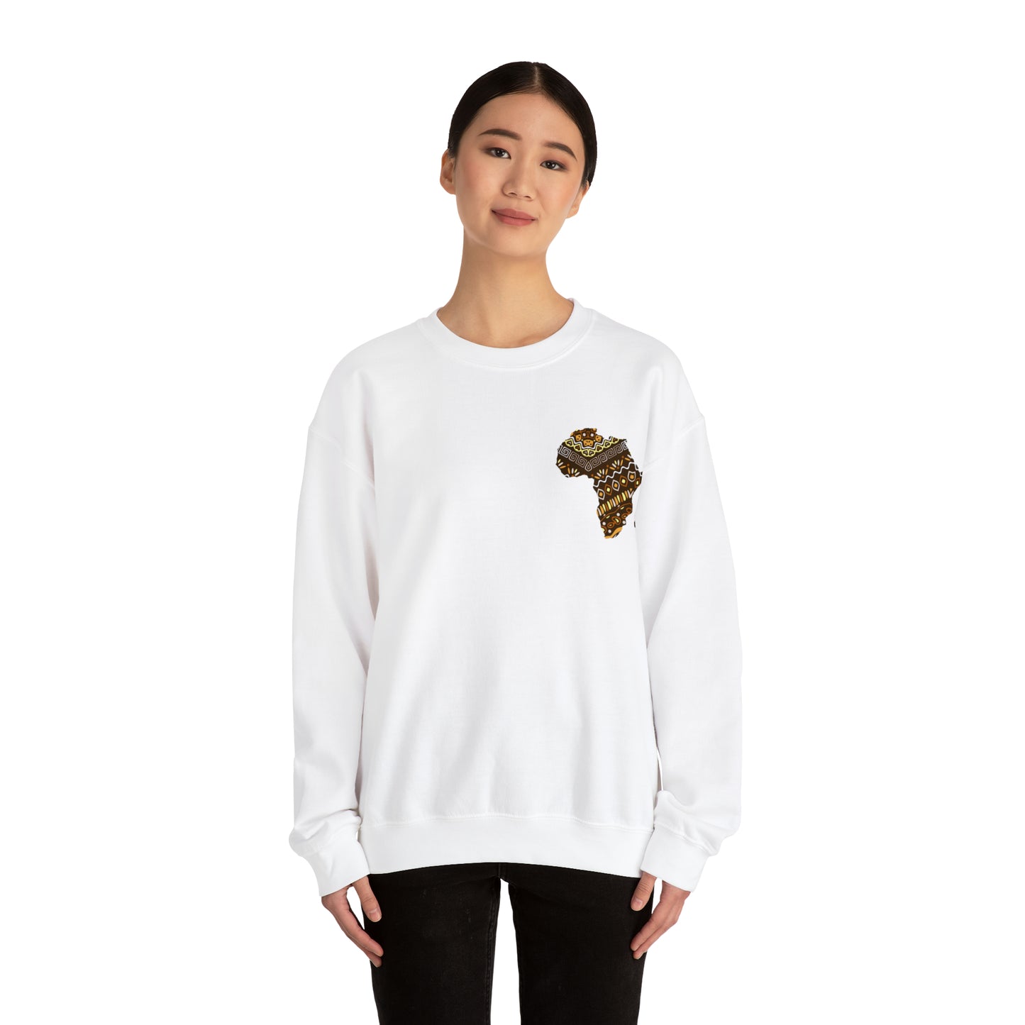Sahara African Map Crest Unisex Sweatshirt