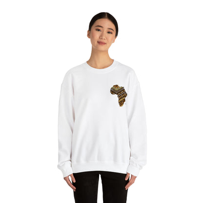 Sahara African Map Crest Unisex Sweatshirt