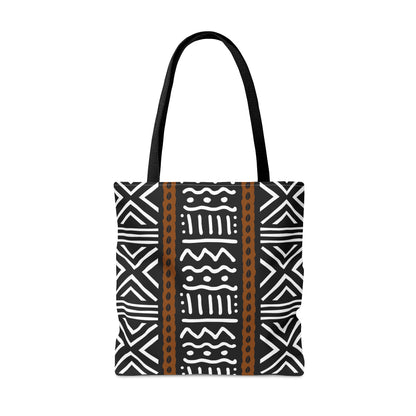 Zena Mud Cloth Print Tote Bag