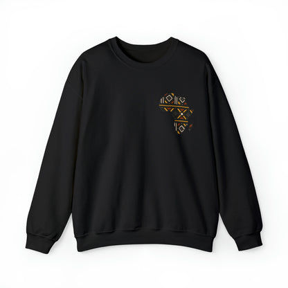 Sahara African Map Crest Unisex Sweatshirt