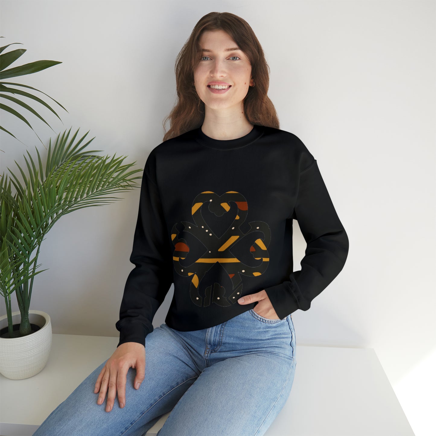 Nyame Dua African Adinkra Symbol Unisex Sweatshirt