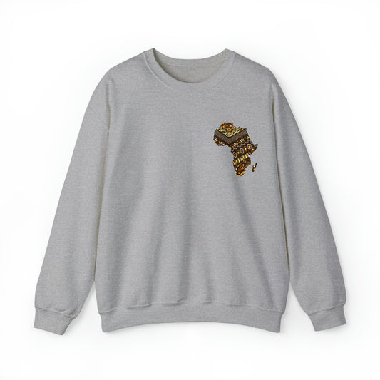 Sahara African Map Crest Unisex Sweatshirt