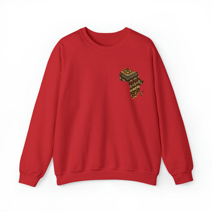 Sahara African Map Crest Unisex Sweatshirt
