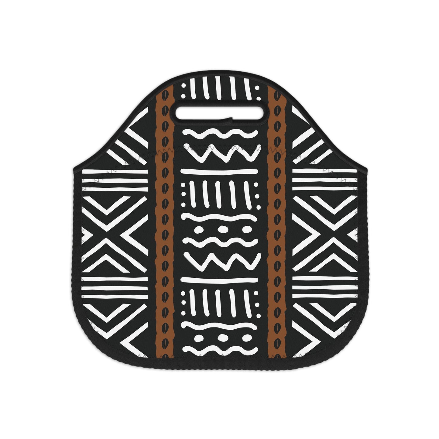 Zabzugu Mud Cloth Print Lunch Bag