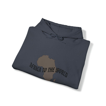 African To The World Unisex Hoodie Sweatshirt