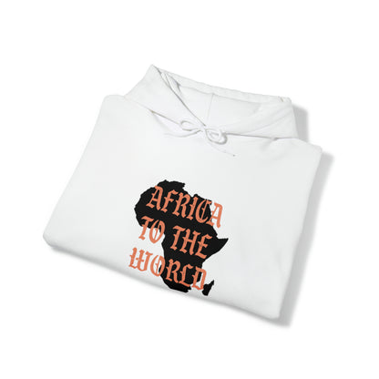 Africa To The World Unisex Hoodie Sweatshirt