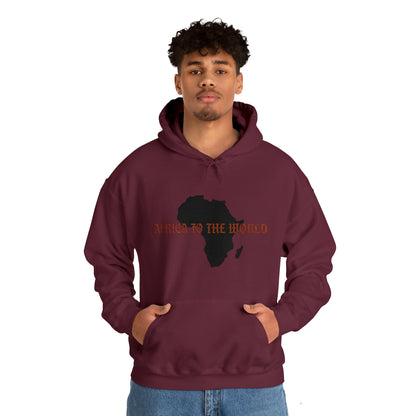 Africa To The World Unisex Hoodie Sweatshirt