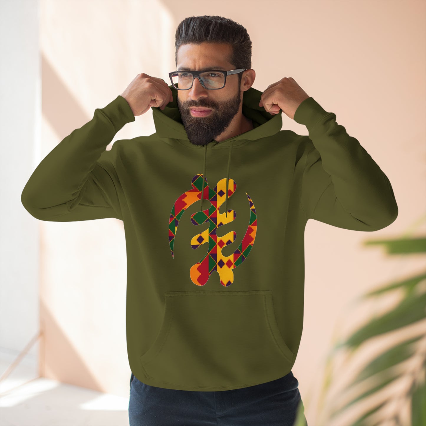Gye Nyame African Adinkra Symbol Unisex Hoodie