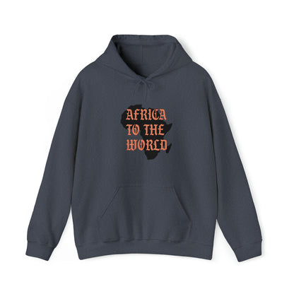Africa To The World Unisex Hoodie Sweatshirt