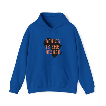 Africa To The World Unisex Hoodie Sweatshirt