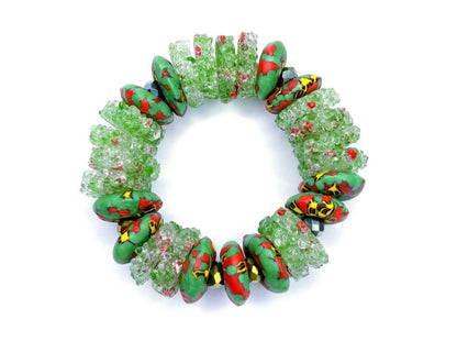 Yilo Krobo Sugar Crust Beads Bracelet