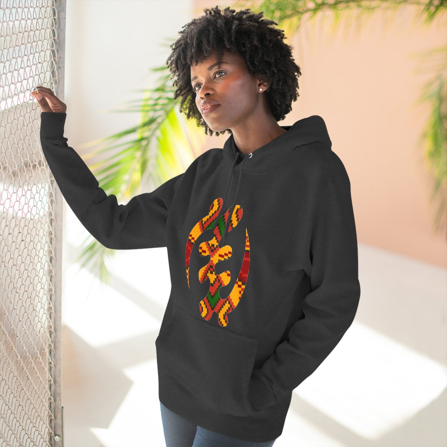 Gye Nyame African Adinkra Symbol Unisex Hoodie