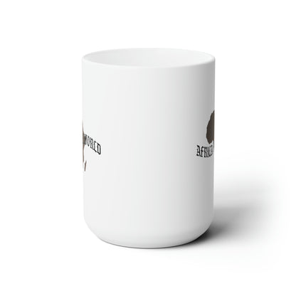 15 oz Africa To The World Taupe Coffee Mug