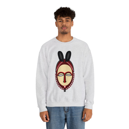 Kinshasa Mask Unisex Sweatshirt