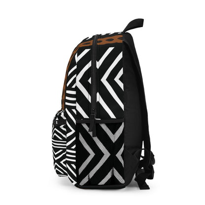 Zabzugu Mud Cloth Print Backpack