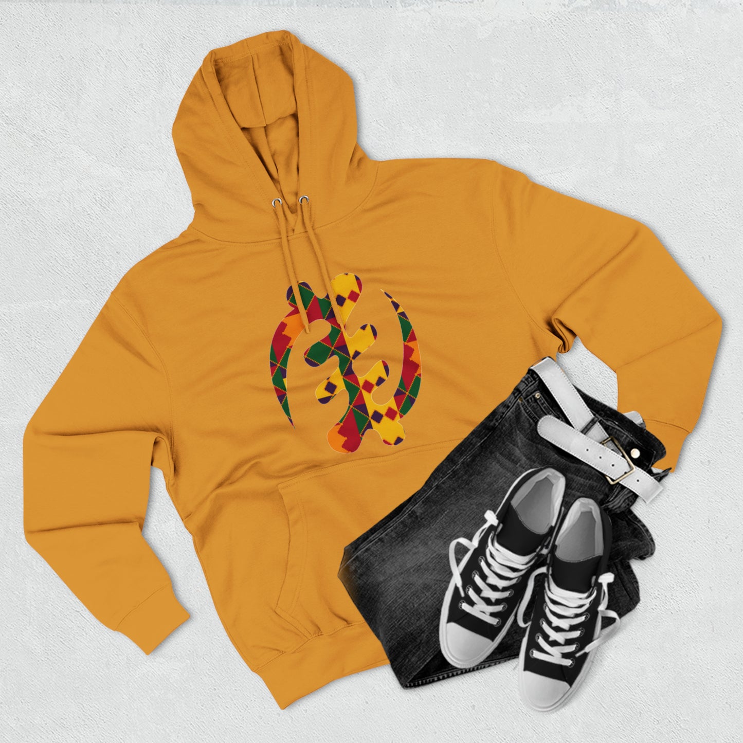 Gye Nyame African Adinkra Symbol Unisex Hoodie