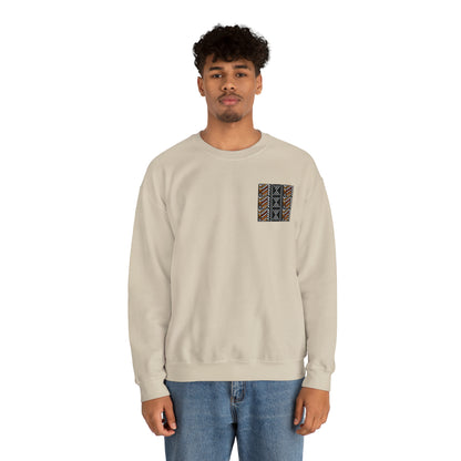 Zuzu African Print Map Unisex Sweatshirt