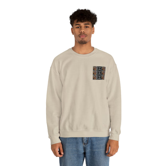 Zuzu African Print Map Unisex Sweatshirt