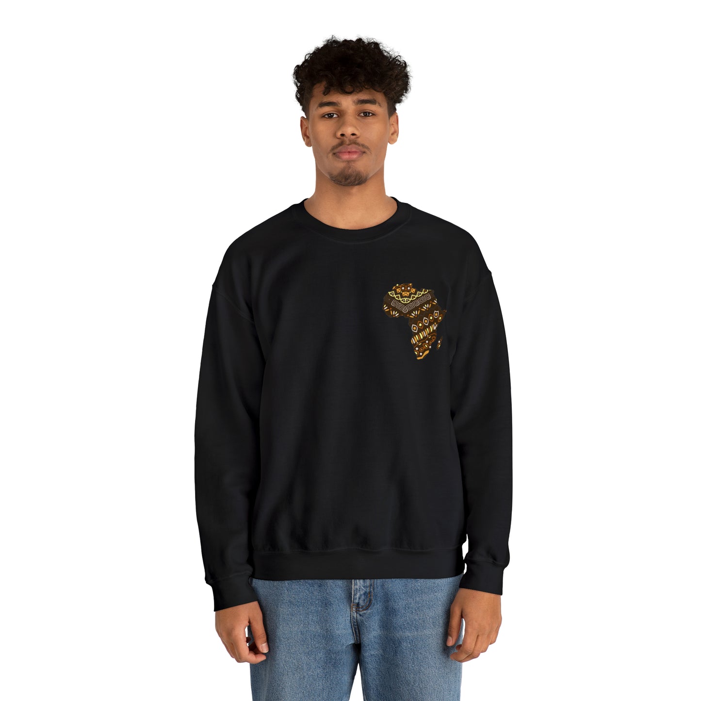 Sahara African Map Crest Unisex Sweatshirt