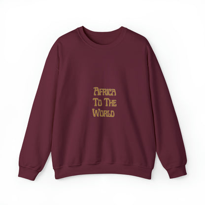 Fela ATTW African Print Map Unisex Sweatshirt