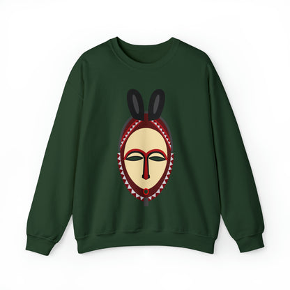 Kinshasa Mask Unisex Sweatshirt