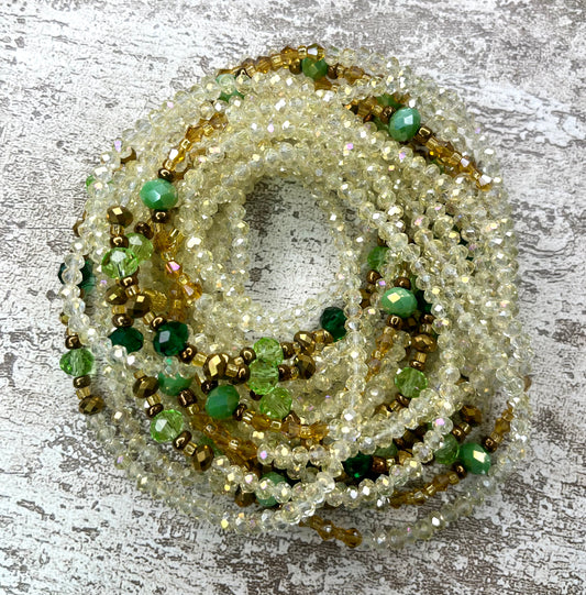 Essi Soothing Crystal Sparkle Lux Clasp Waist Beads