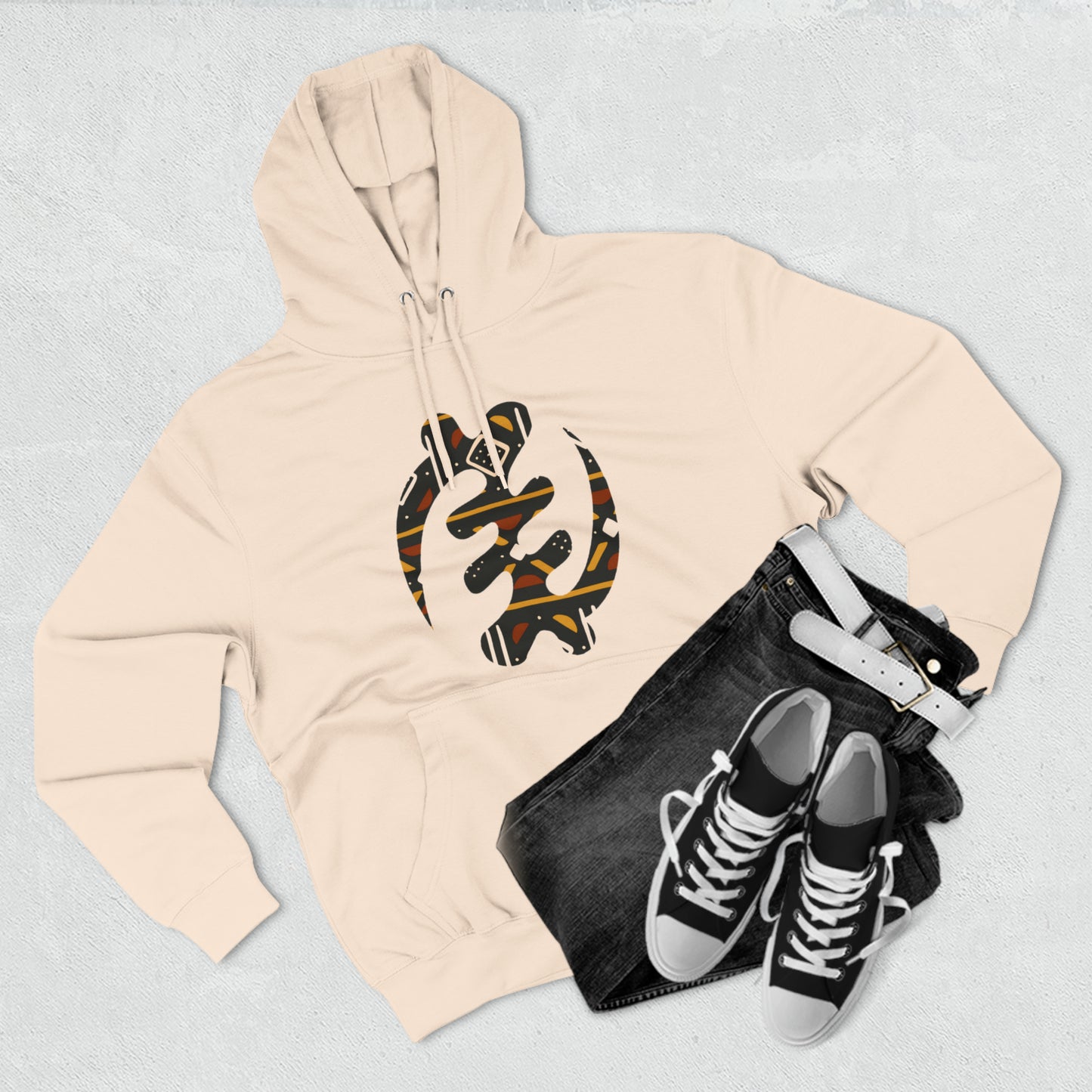 Gye Nyame African Adinkra Symbol Unisex Hoodie