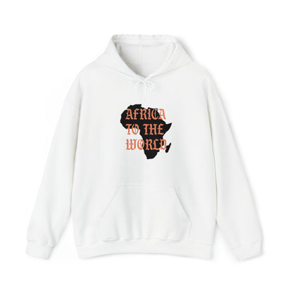 Africa To The World Unisex Hoodie Sweatshirt