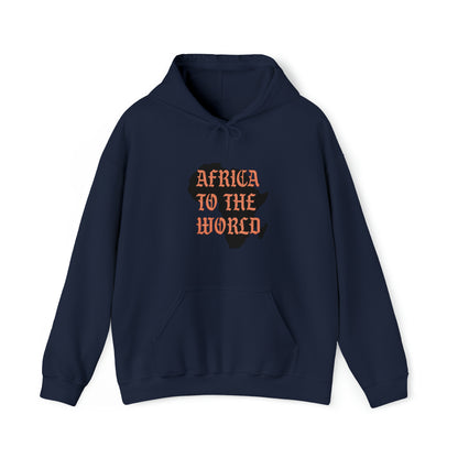 Africa To The World Unisex Hoodie Sweatshirt