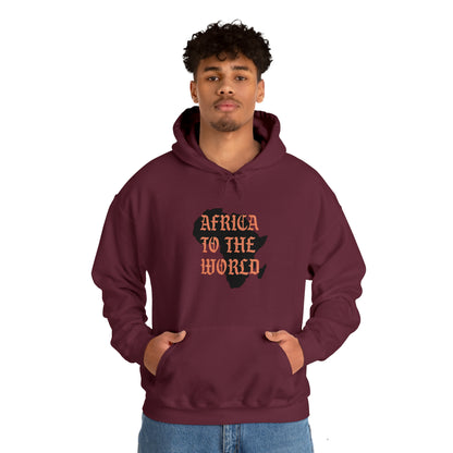 Africa To The World Unisex Hoodie Sweatshirt