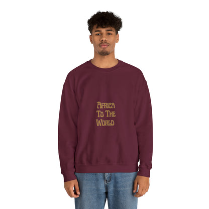 Fela ATTW African Print Map Unisex Sweatshirt