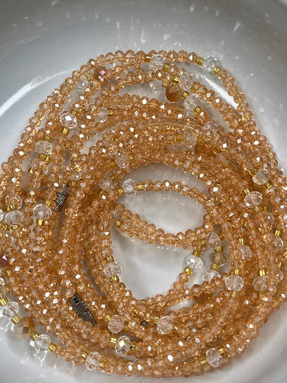 Confident Goddess Crystal Sparkle Clasp Waist Beads