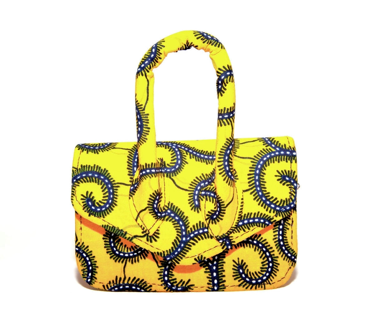 Kabuki Tuscany African Print Mini Bag