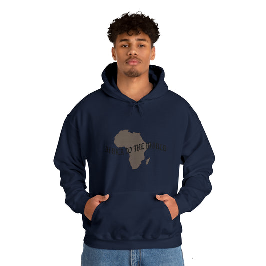 African To The World Unisex Hoodie Sweatshirt