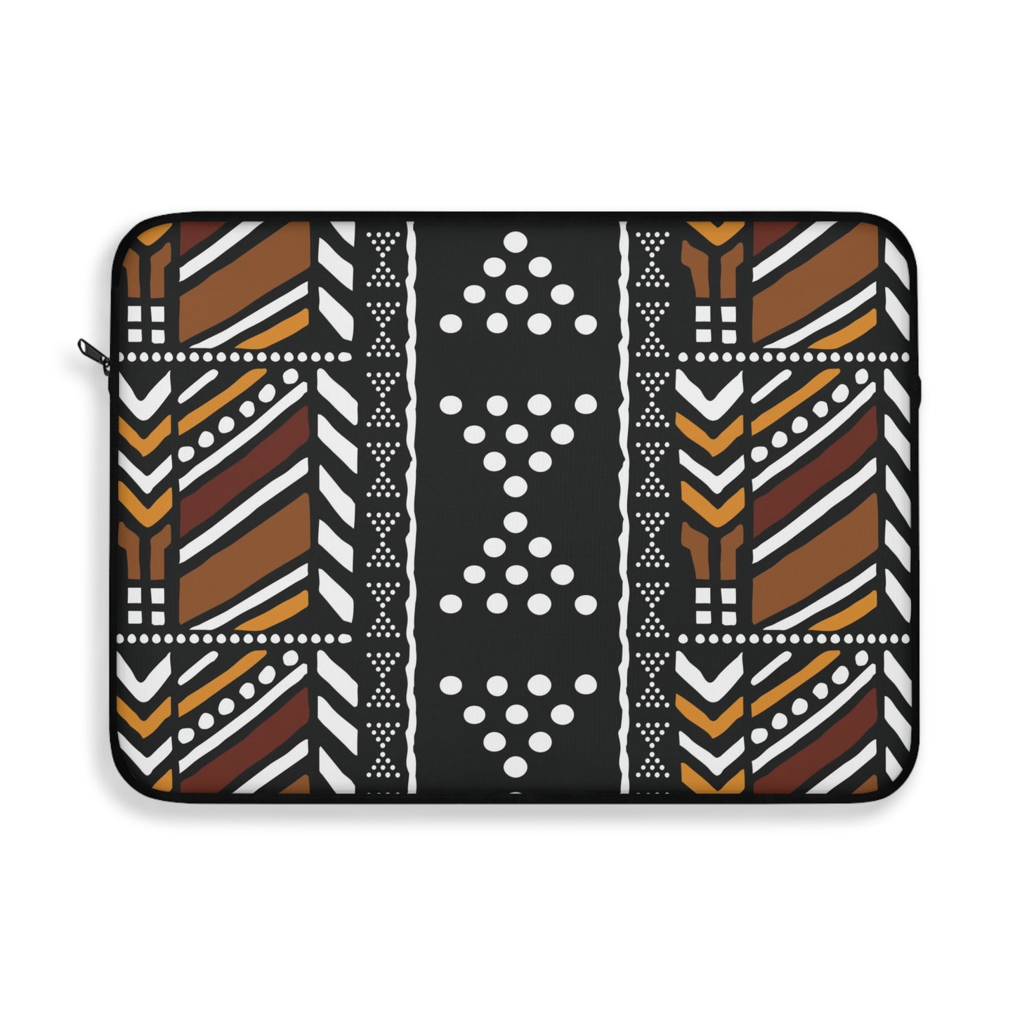 Kumba Mud Cloth Print Laptop Sleeve Bag