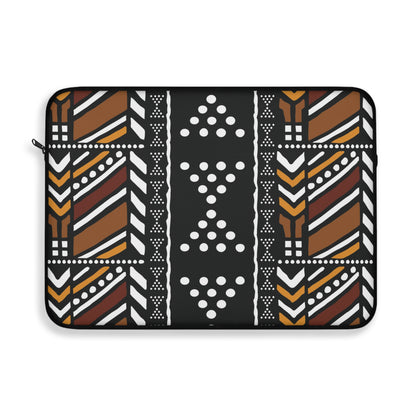 Kumba Mud Cloth Print Laptop Sleeve Bag