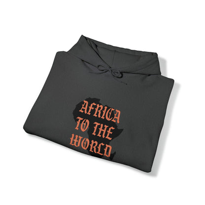 Africa To The World Unisex Hoodie Sweatshirt