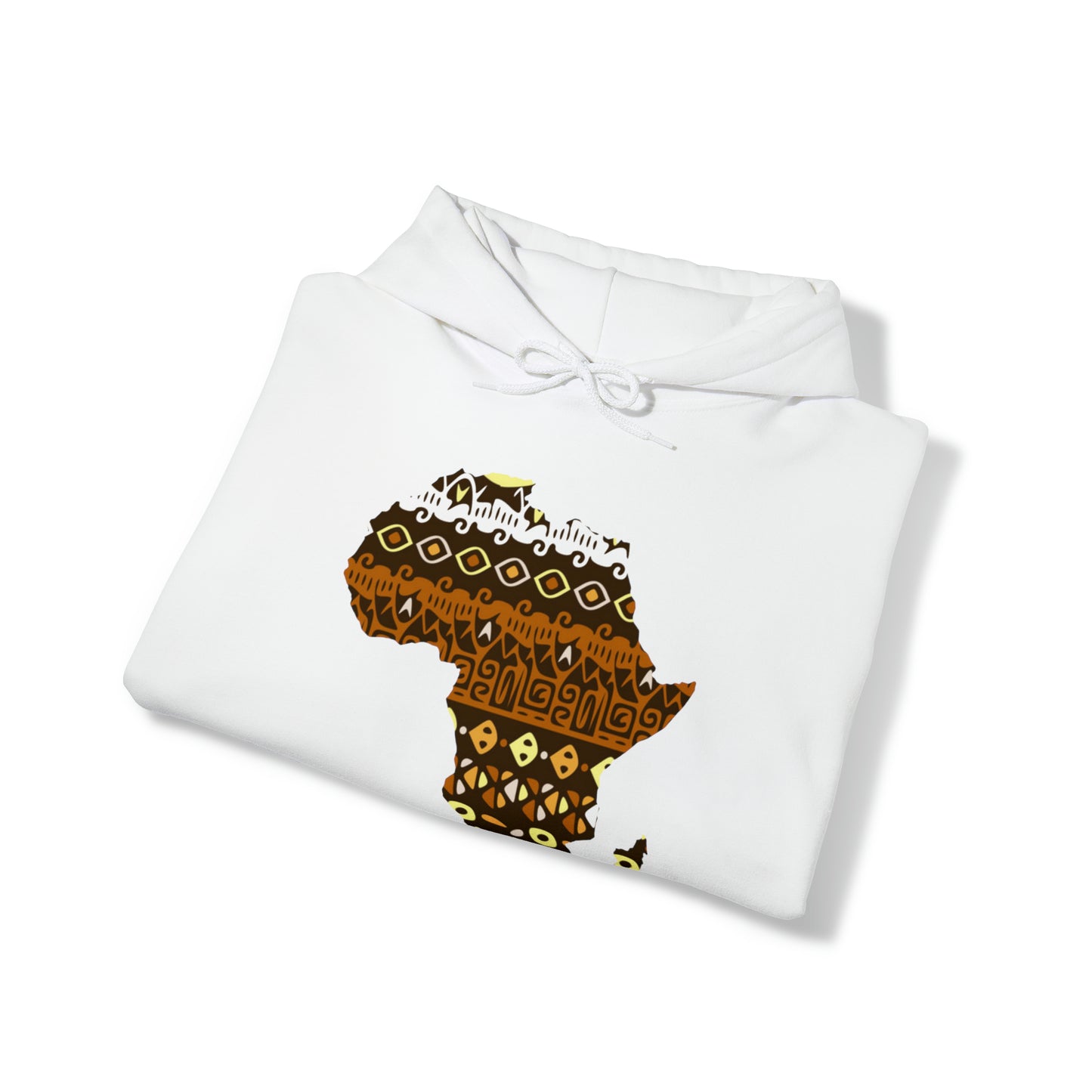 Sahara African Print Map Unisex Hoodie Sweatshirt