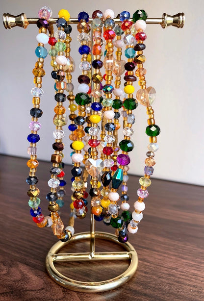 Lucky Charms Crystal Anklet