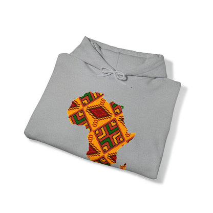 Sahara African Print Map Unisex Hoodie Sweatshirt