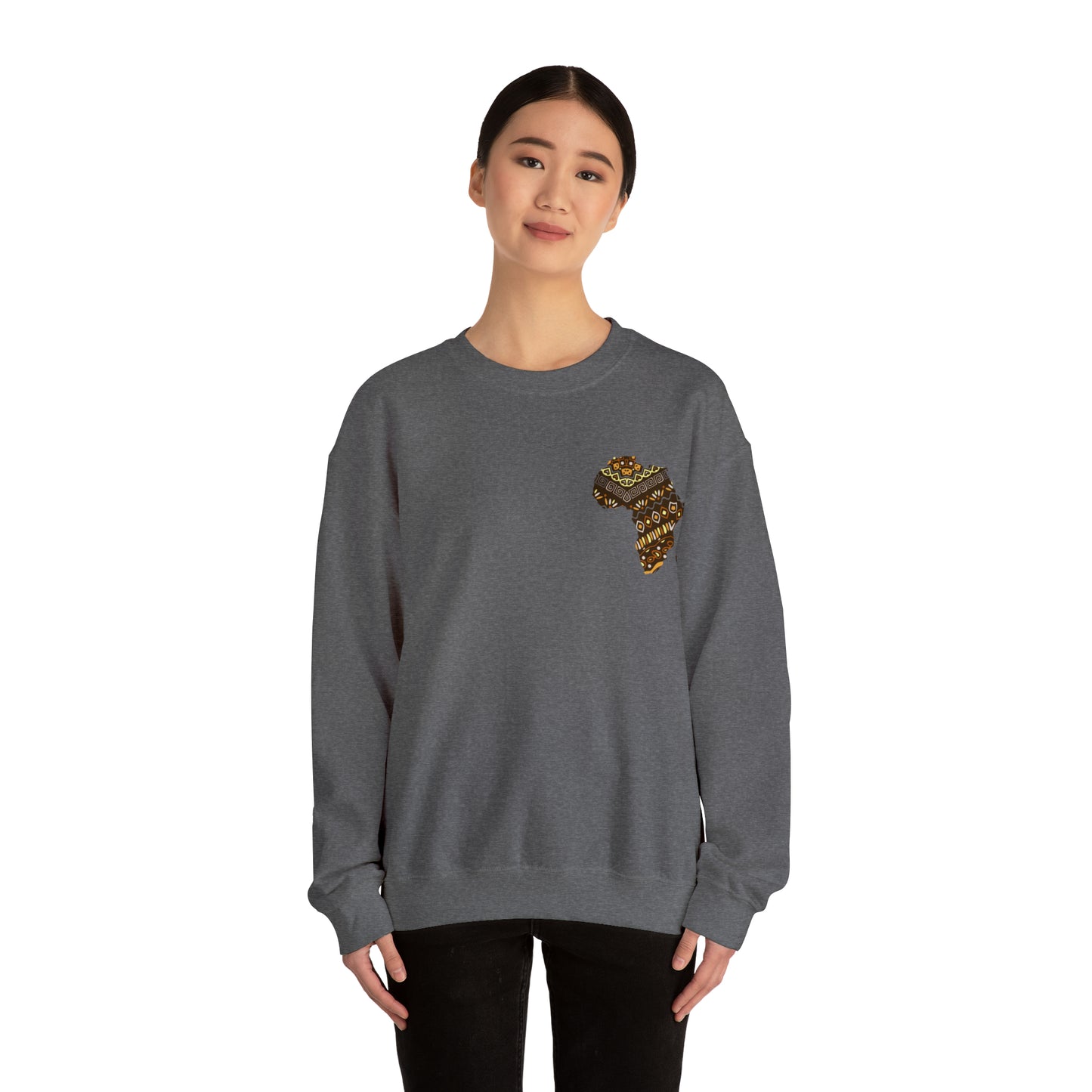 Sahara African Map Crest Unisex Sweatshirt