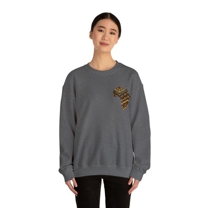 Sahara African Map Crest Unisex Sweatshirt