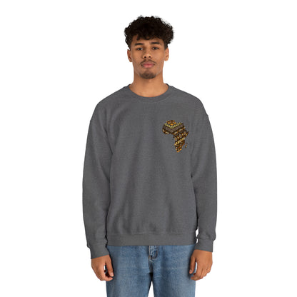 Sahara African Map Crest Unisex Sweatshirt