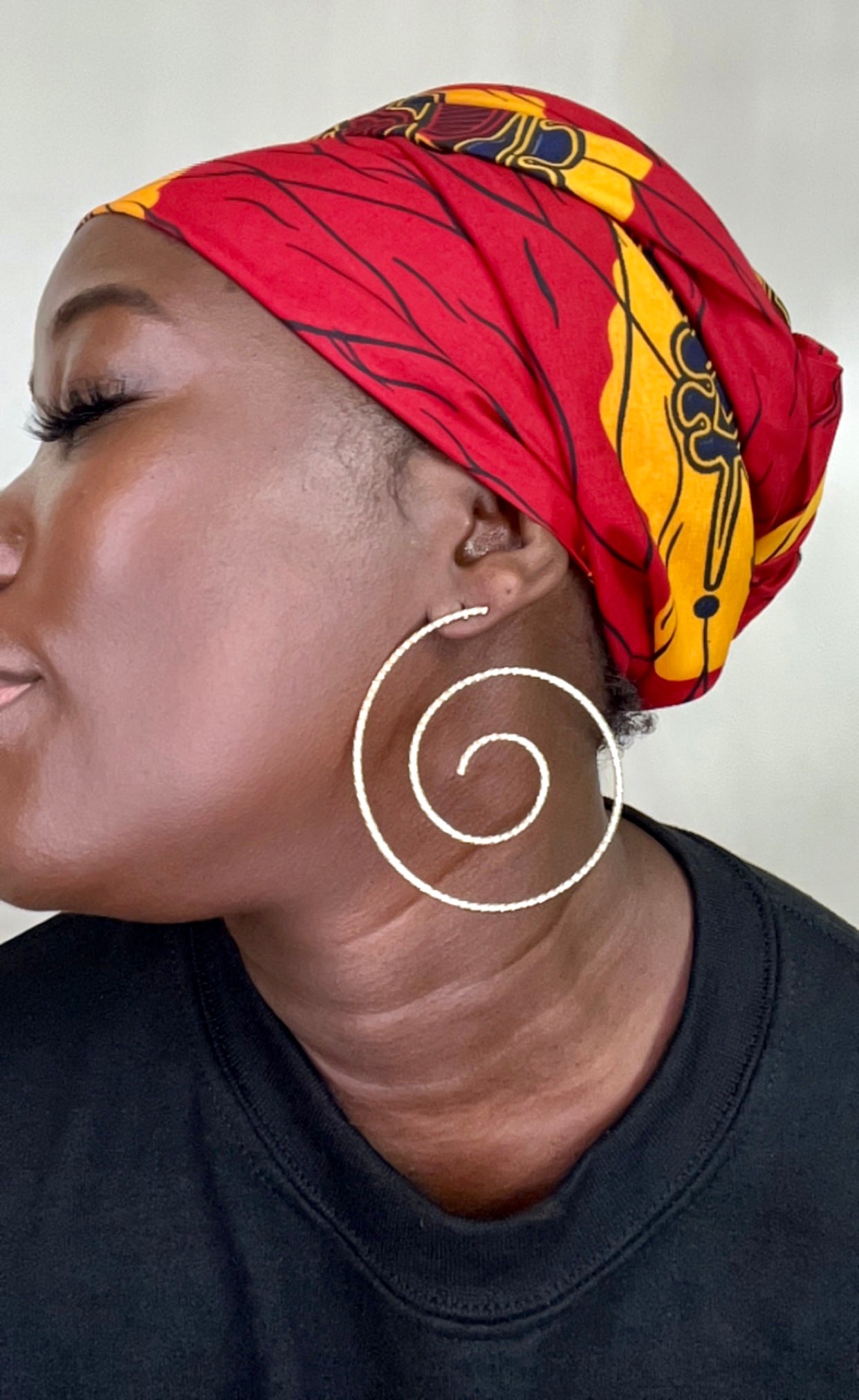 Sima Spiral Earrings