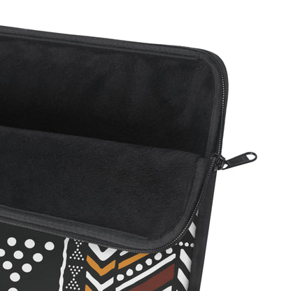 Kumba Mud Cloth Print Laptop Sleeve Bag