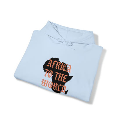 Africa To The World Unisex Hoodie Sweatshirt