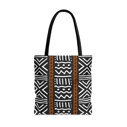 Zena Mud Cloth Print Tote Bag