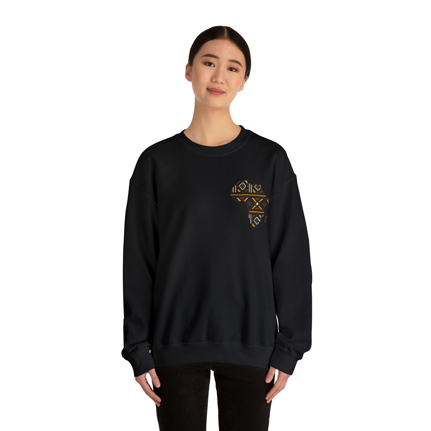 Sahara African Map Crest Unisex Sweatshirt